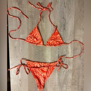 Vibrant Swirl Bikini Set